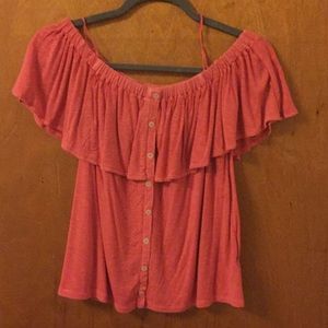 American Eagle off the shoulder shirt